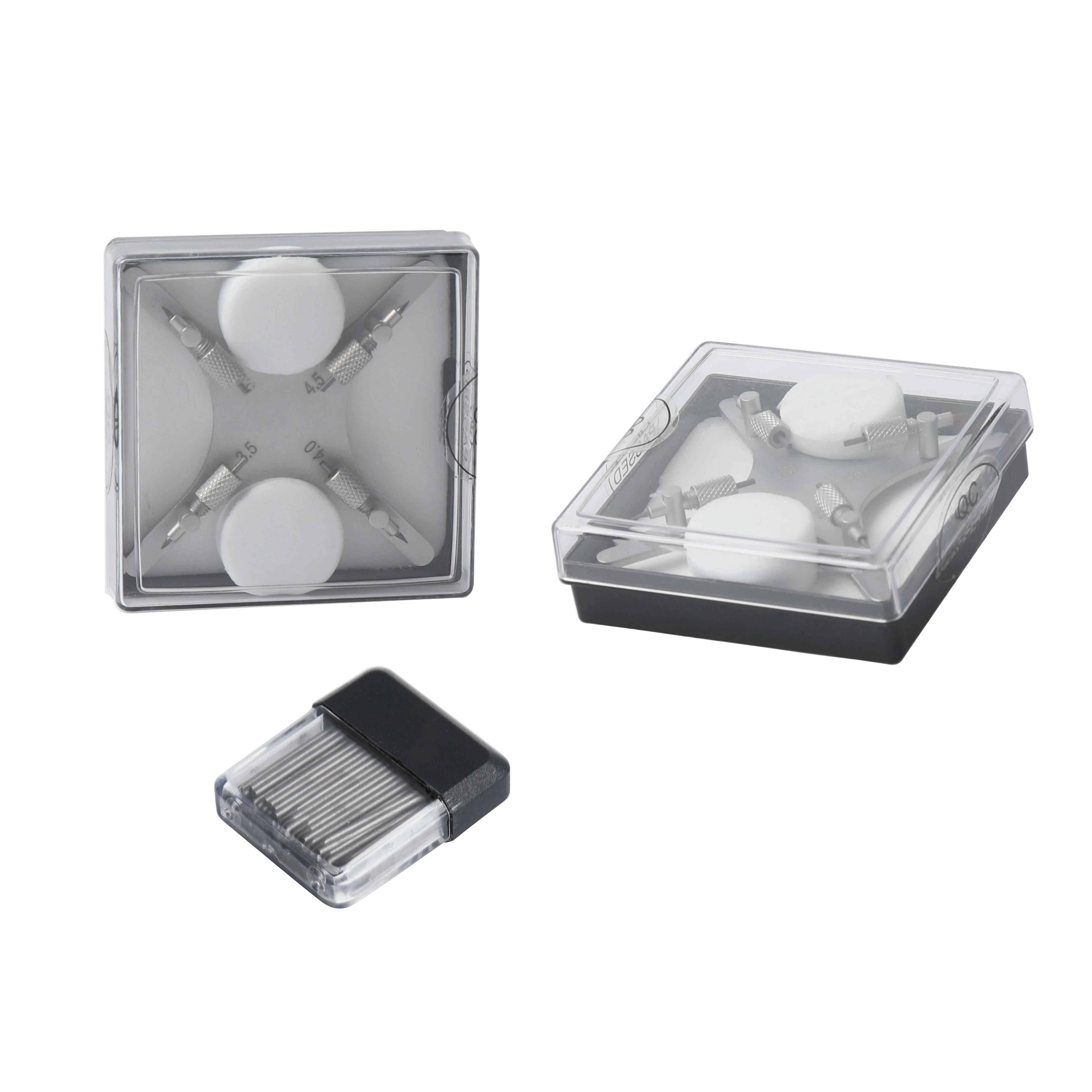 

Набор из 10 крестообразных ортодонтических позиционирующих калибров из высокоточной нержавеющей стали с карандашными грифелями, CE