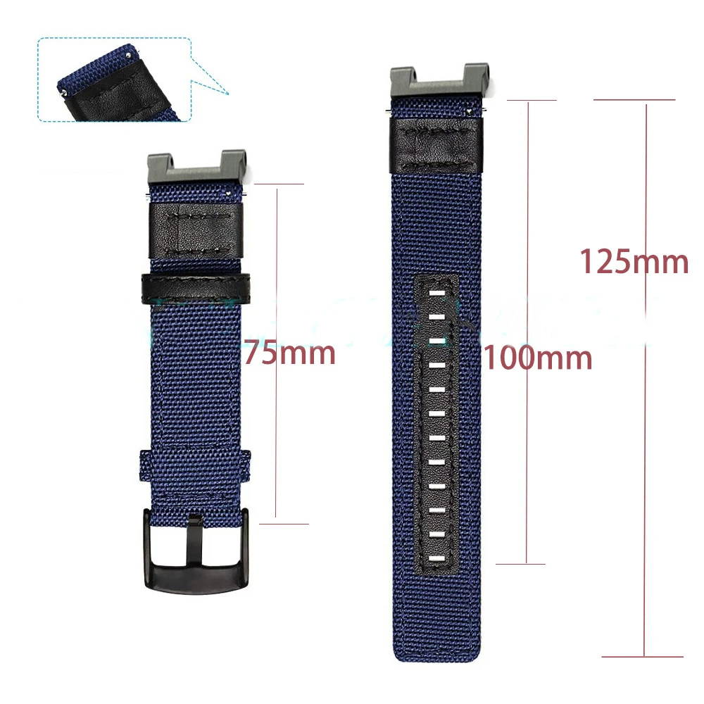 Canvas Strap For Huami Amazfit T-Rex 2 Smart Watch Band Sports Bracelet For Xiaomi Amazfit T-Rex 2 Rex T Rex Pro Wristband