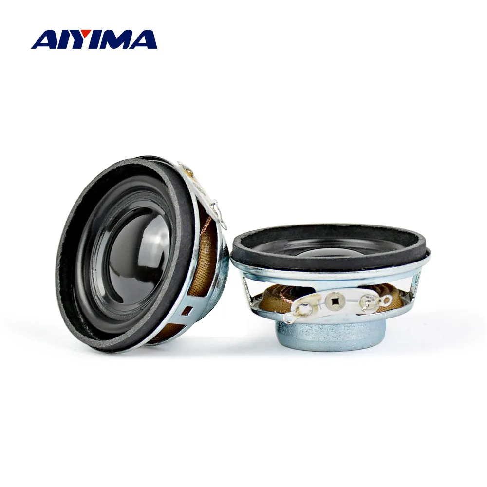 AIYIMA Audio 2Pcs 1.5Inch Portable Speakers Altavoz Portatil 4Ohm 3W 13 Core Speaker Computer DIY Bluetooth Speaker Column