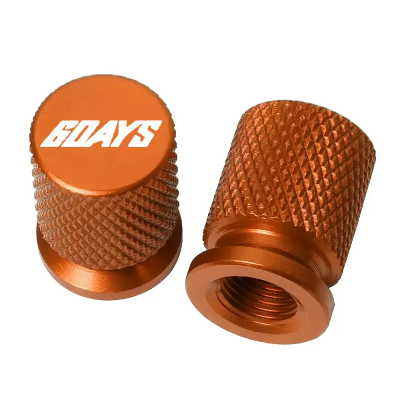 2PCS Motorcycle Accessories Tire Valve Caps For KTM 6Days 250 300 450 500 EXC EXC-F XC-W Six Days view 2
