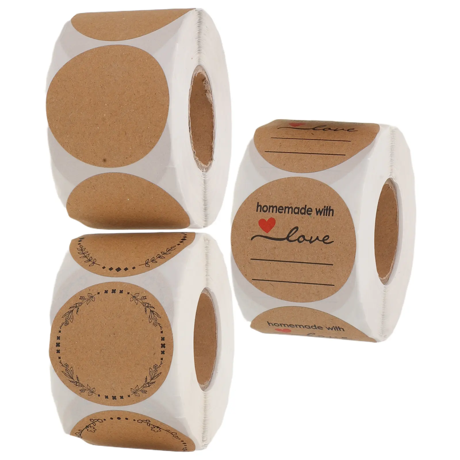 3pcs-334-inch-round-self-adhesive-sealing-labels-roll-elegant-circle-stickers-for-present-wrapping-warehouse-sorting-canning