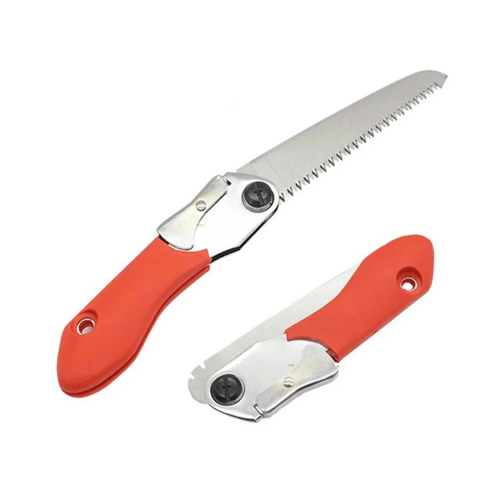 130mm Folding Saw Woodworking Tools 3-Edge Tooth Hand Saw For Wood Cutting Camping Garden Pruning Saw Trees Chopper