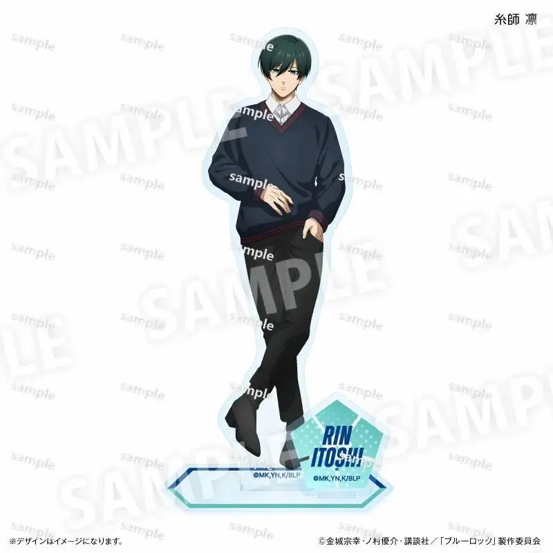 BLUE LOCK мультфильм засада Исаги Йоичи Наги Сейширо Микаге Рео Рин Итоши Саэ акриловая стоячая вывеска настольный орнамент