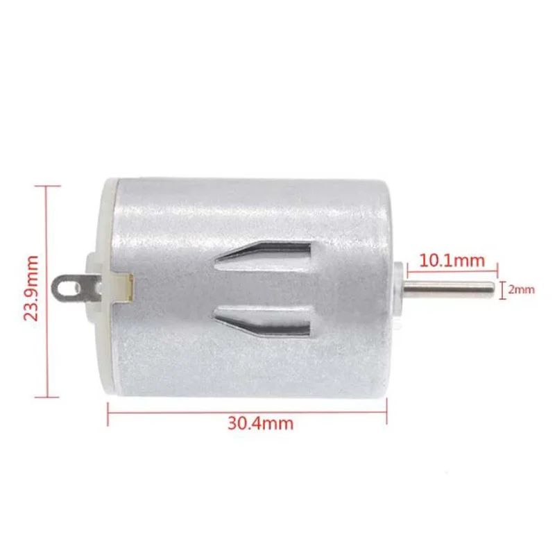 1Pc Micro Mini 280 Motor DC 3-12V High Speed Strong Magnetic Motor Toy Car DIY DC Motors 4000-16000 RPM Electric Motors