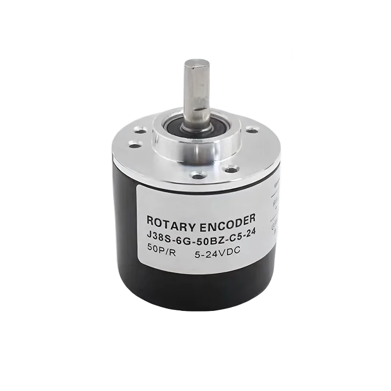 Rotary Encoder J38S-6G5-24F-1800BM-3M Photoelectric Incremental Encoder 1800 PPR 3M Cable for Automation Equipment