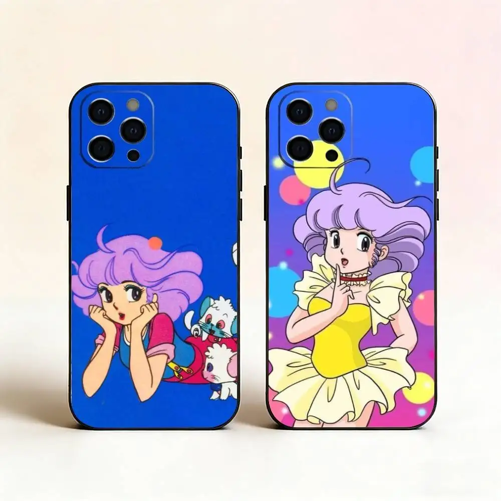 

M-Magical Angel Creamy M-Mami Phone Case For iPhone 17, 16,15,14,13,12,11 Plus,Pro Max, Others Soft Black Cover