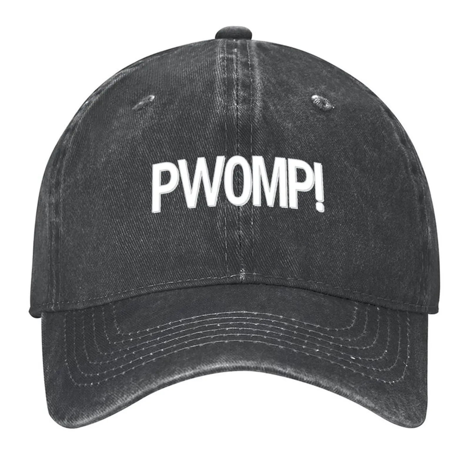 

PWOMP! (White outlined) Baseball Cap summer hat Dropshipping Christmas Hat Hat men Girl'S Hats Men's