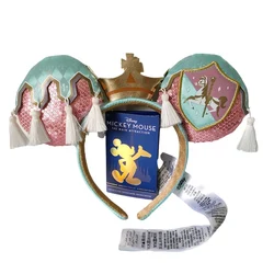 Original Shanghai Disneyland 50th Anniversary Commemorative Castle-Shaped Cartoon Headband for Park Visits and Hair Decoration