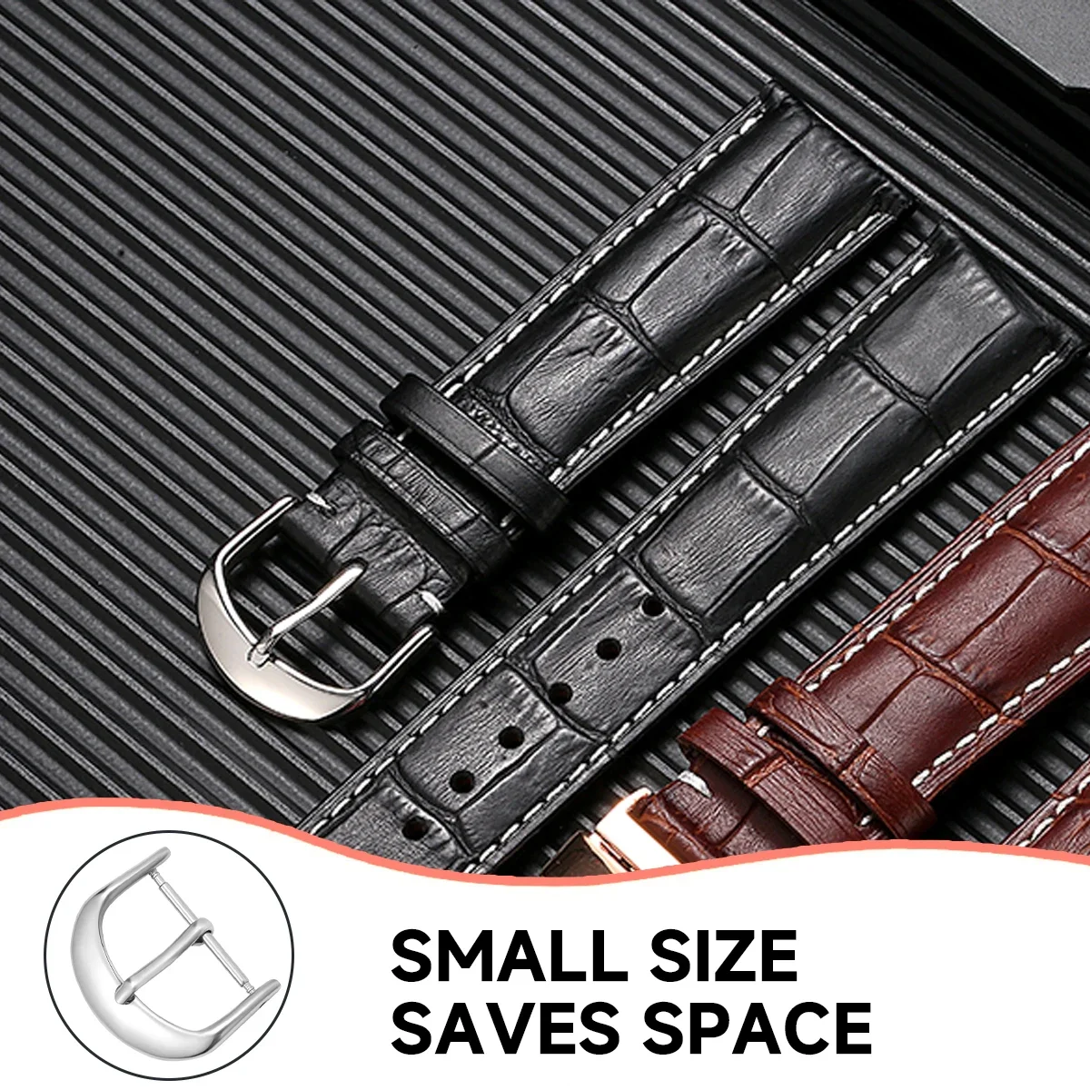 Пряжка для часов из нержавеющей стали, ремешки для часов, кнопка для ремешка для часов 10 мм, 12 мм, 14 мм, 16 мм, 18 мм, 20 мм, 22 мм, аксессуары для часов