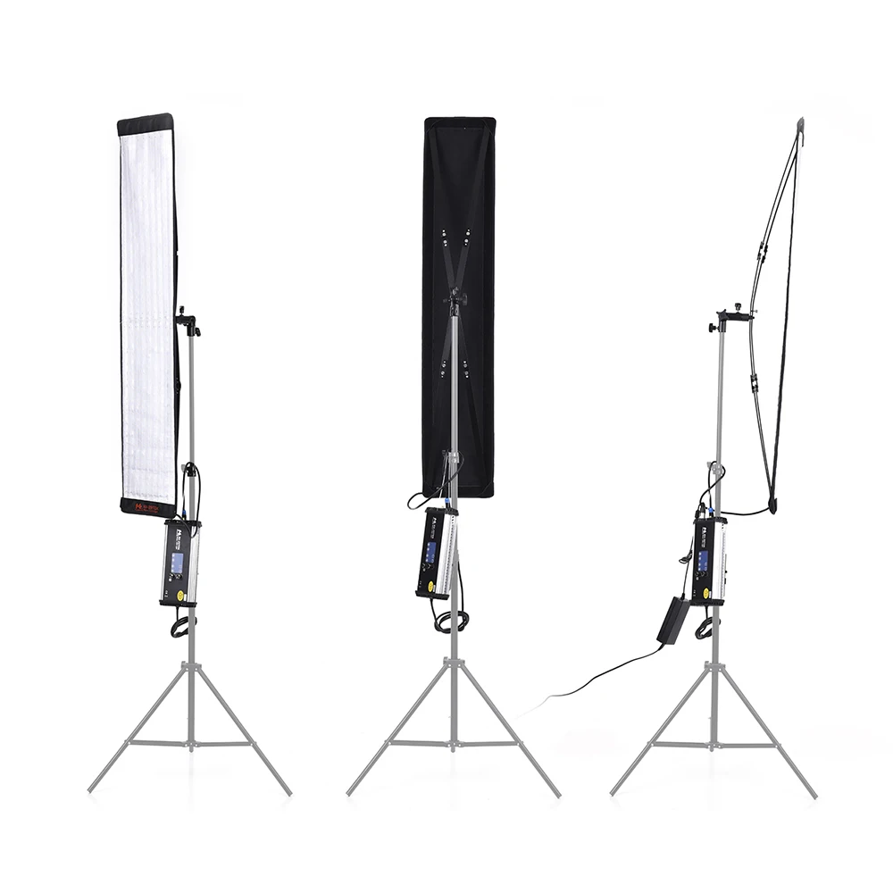 Falcon Eyes RX-29TDX Rollable Cloth LED Fill-in Light Lamp Lighting Panel 100W Bi-Color 3000K-5600K CRI95 for Studio Photography