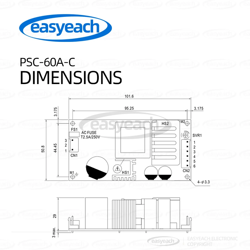 يعني جيدا الأمن إمدادات الطاقة PSC-60A-C 60B-C 60 واط 12 فولت/24 فولت شحن البطارية UPS نوع الضميمة الوظيفية