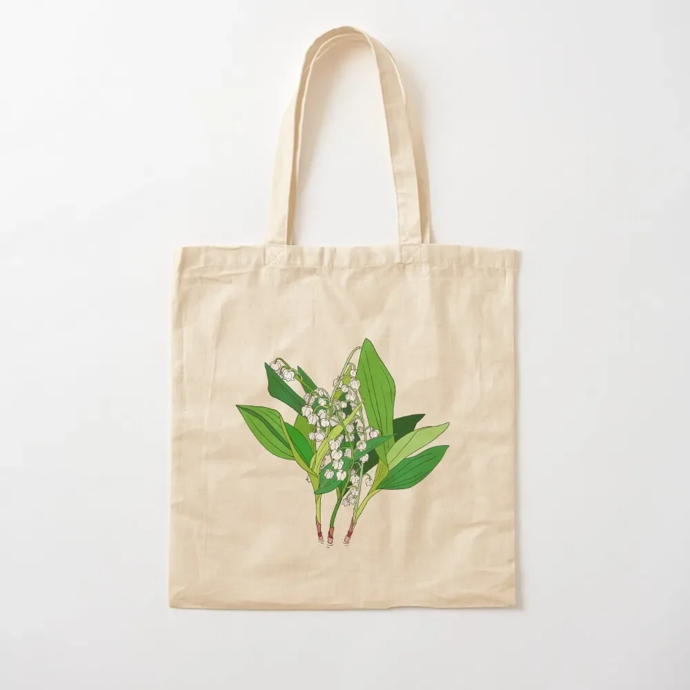 

Lilly of the Valley Tote Bag Women's bags shopper bag women canvas Woman shopper bag Reusable bags