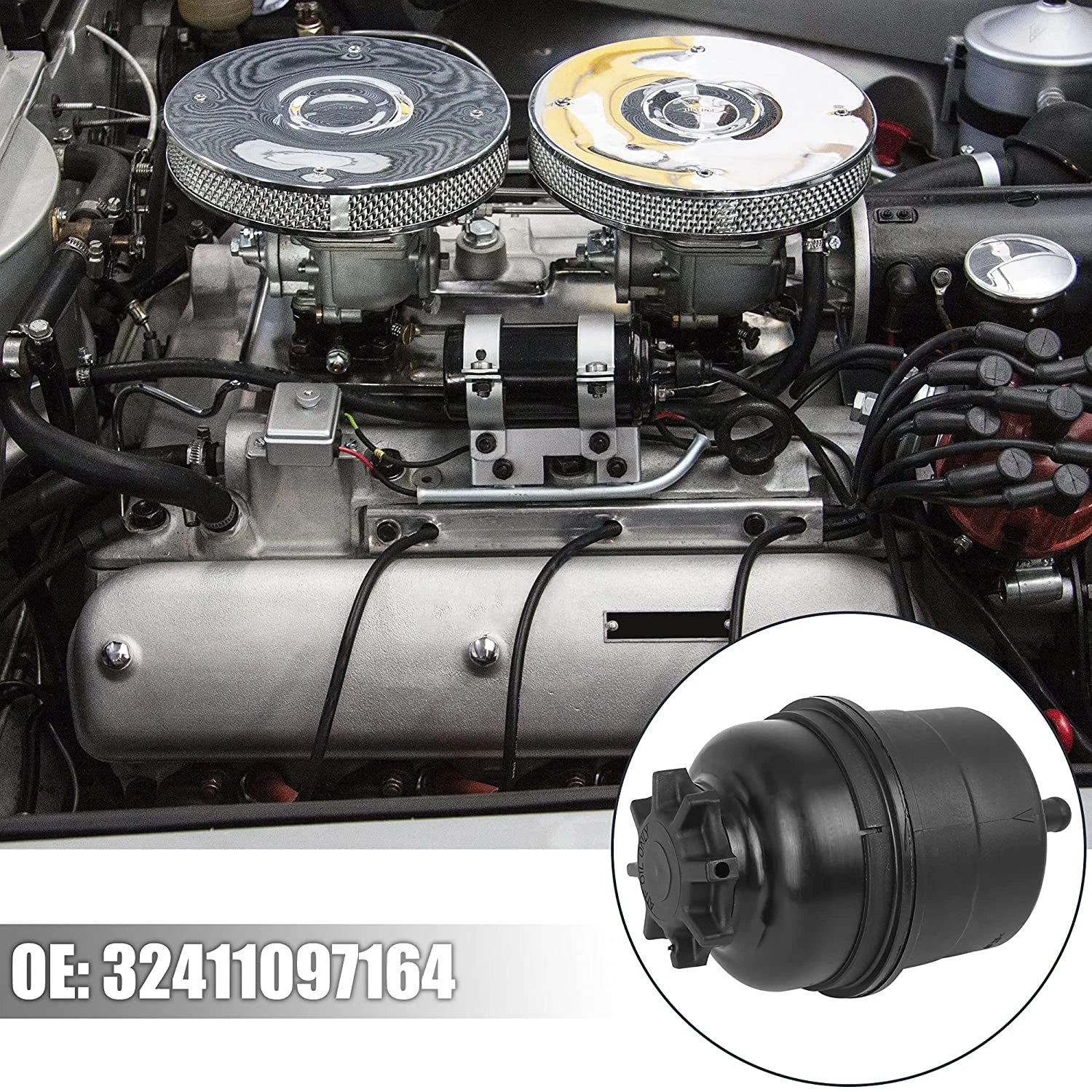 32411097164 kit de linha mangueira do reservatório da direção assistida para bmw e38 e39 525i 528i 530i
