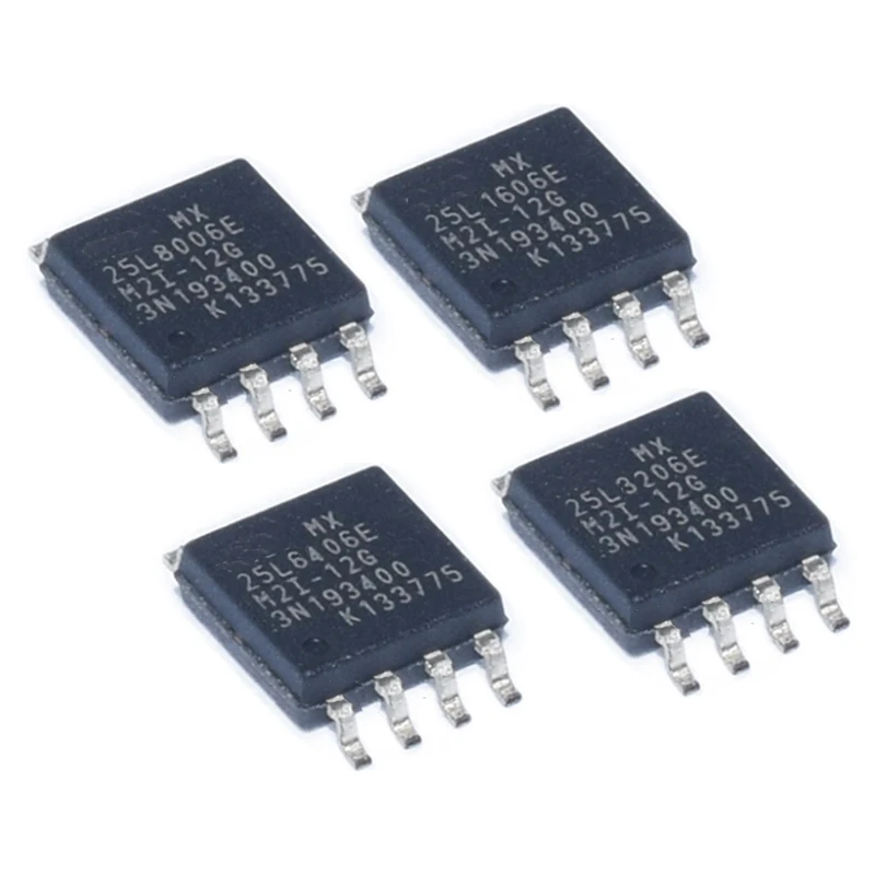 10PCS MX25L4006EM2I-12G MX25L8006EM2I-12G MX25L1606EM2I-12G MX25L3206EM2I-12G MX25L6406EM2I-12G SOP8 Flash memory chips