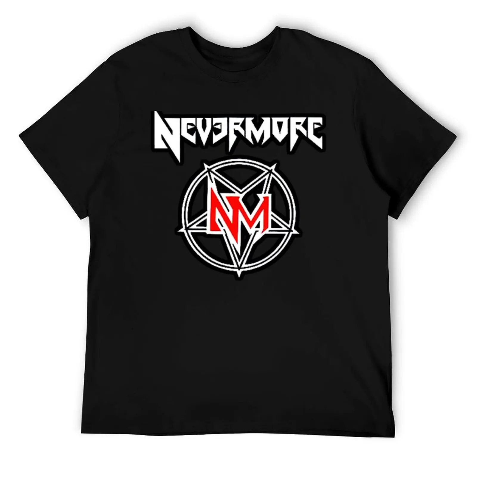 

Best logos Nevermore was an American heavy metal band T-Shirt funny t shirts dark humor man t shirt cotton high quality T-Shirt