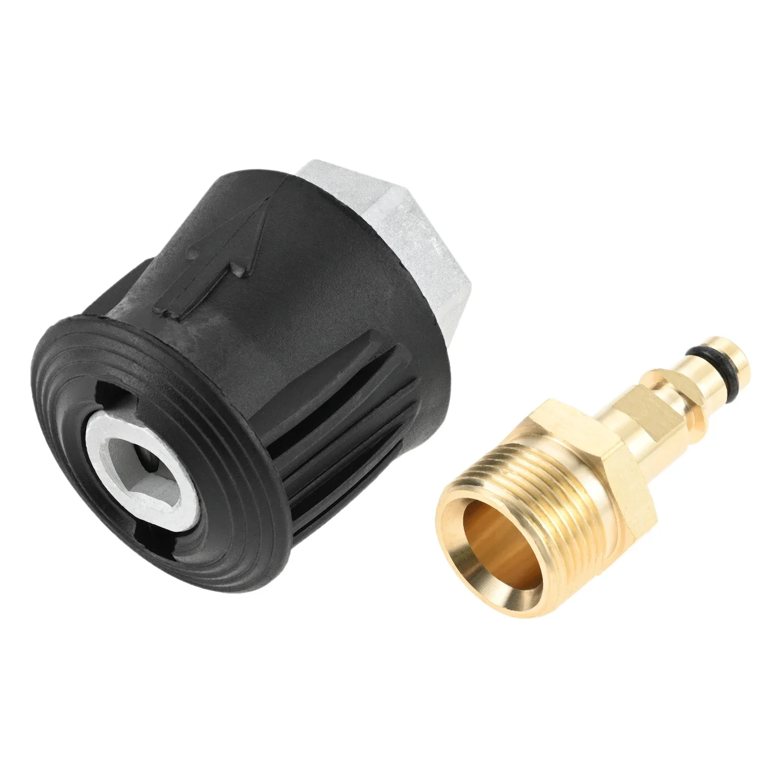 Латунный адаптер для быстрого подключения мойки высокого давления M22, 14 мм, быстроразъемный соединитель для водяного шланга для Karcher серии K2-K7