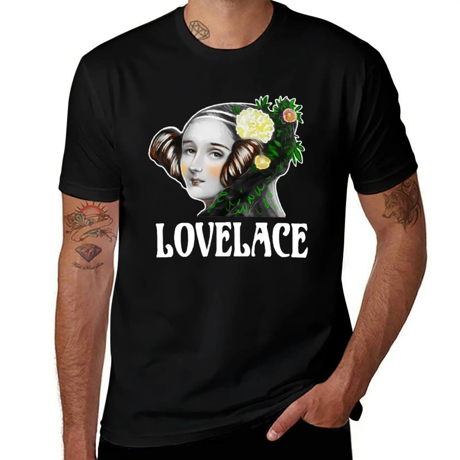 Ada Lovelace Mathematician T-Shirt Aesthetic clothing tops cheap stuff compression shirt men