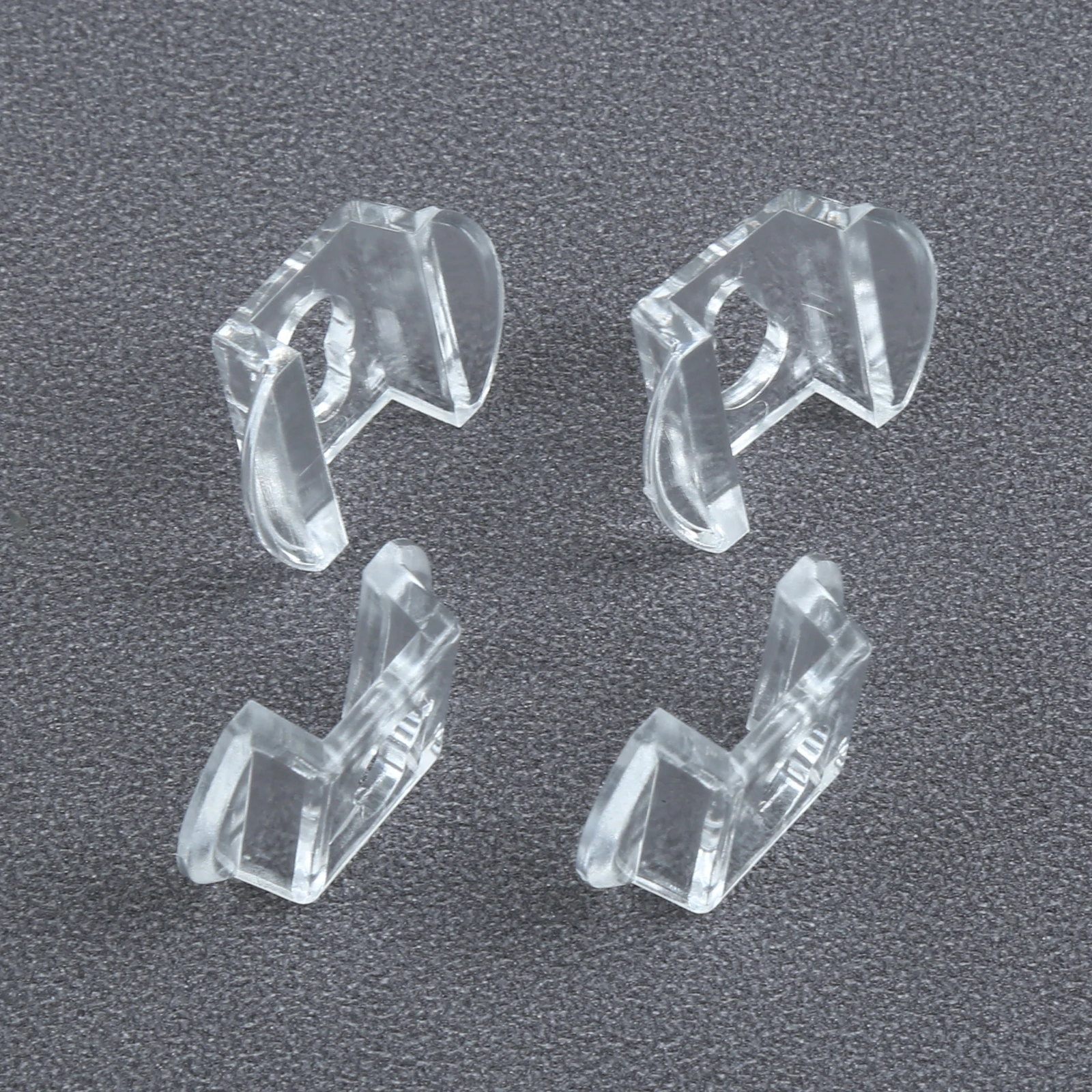 Obrázek 5: 20ks průhledná akryl malba formulovat háčků tykev spona ramínko 30mm/1.2inch průhledný zeď namontovat fotka závěsný klip domácí empora