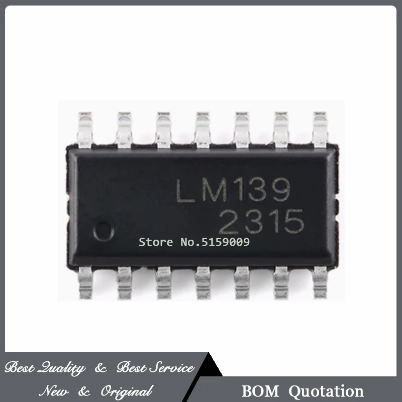 10 Pcs/Lot LM139DR LM139 SOP14 100% New Original In Stock