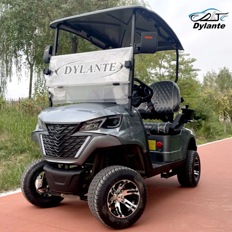 

Luxury Design 2/4/6 Seat Golf Cart Home Lift Lithium Golf Hunting Cart 48V/72V Multi-purpose Car Hunting Electric Golf Cart