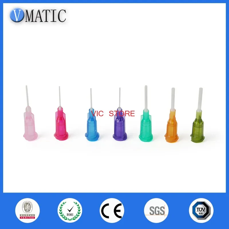 Free Shipping 14G/15G/18G/20G/22G/25G 1/2'' Inch Pp Flexible Glue Dispensing Plastic Needle Tips