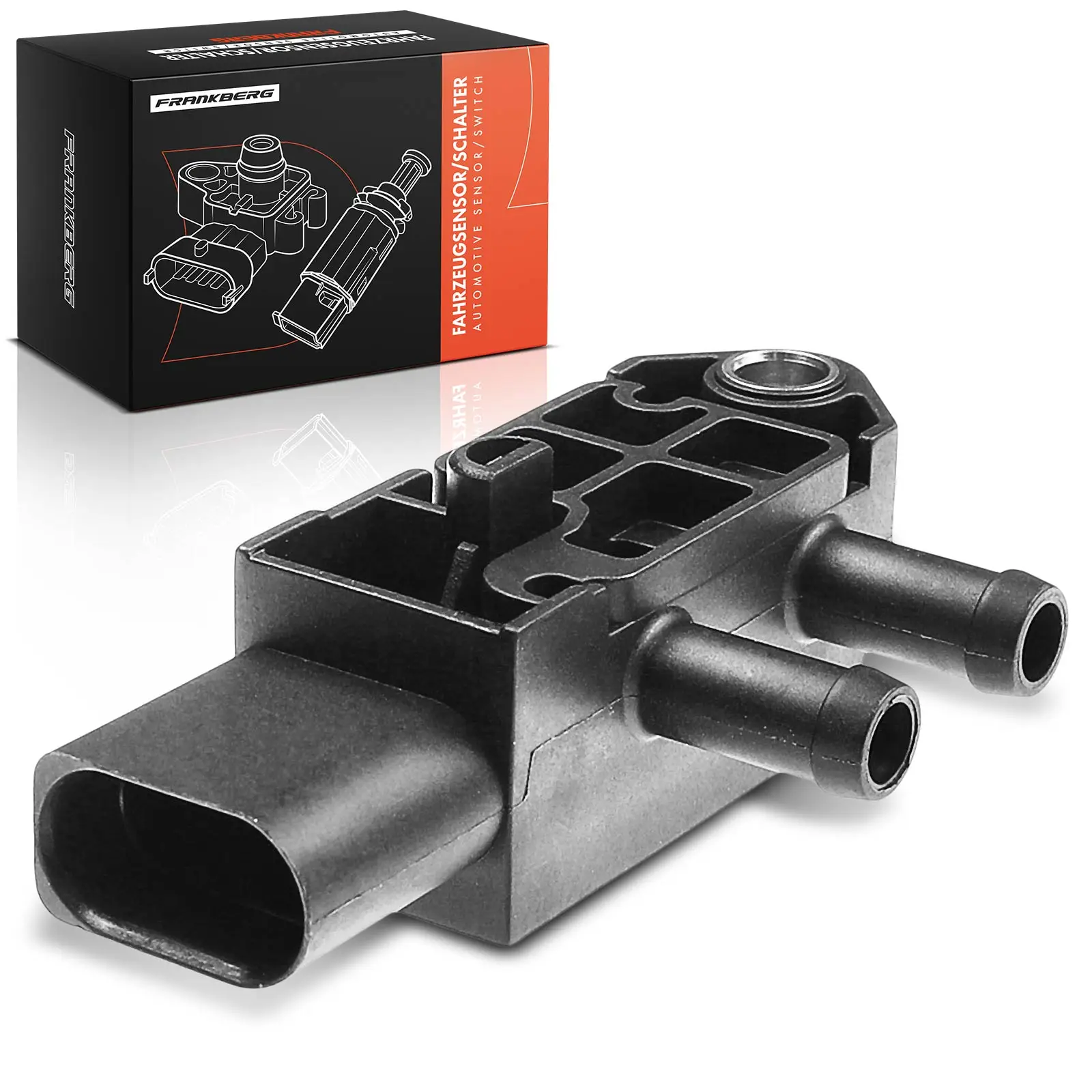 Frankberg 1x Uitlaatdruksensor voor Mazda 3 BM BN CX-3 DK 1.5L L CX-5 GH KE 2.2L S550182B2A S550182B2
