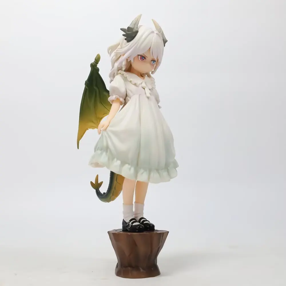 18cm miss kobayashi dragão empregada kanna kamui menina figura duro pvc anime brinquedo de ação adultos coleção modelo boneca presente
