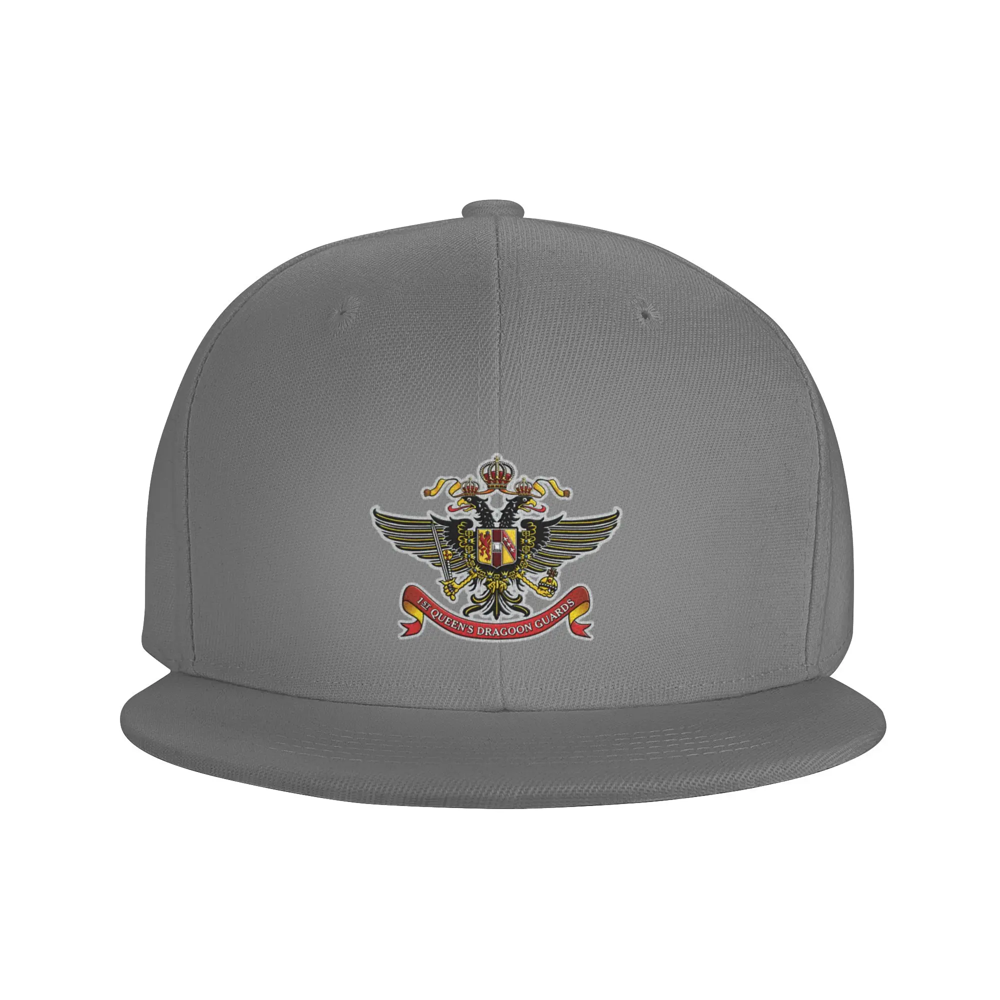 Fashion 1ST QUEEN S DRAGOON GUARDS Flat Brim Sun Hat  Casual And Relaxed Visor Cap