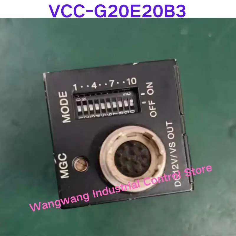 Second-hand test OK , VCC-G20E20B3 Black and White CCD Industrial Camera