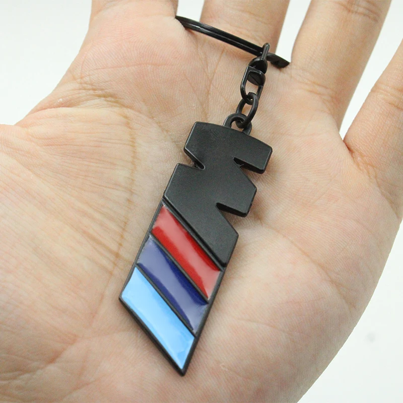 Llavero con logotipo de coche, aleación de zinc, accesorios con emblema para llaves de auto BMW M Performance E36 E60 E90 X2 X1 X3 X5 E46 E39 E70 M3 M5 M6