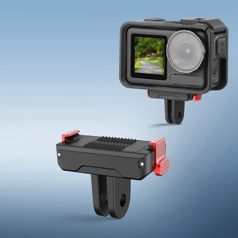 ABGZ-para DJI Osmo Action 5 Pro/ 4 / 3 Base magnética de liberación rápida montaje de expansión cámara accesorios multifunción