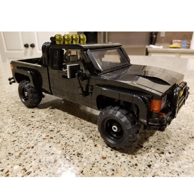 

MOC-66079 City Transport Truck Splicing Assembly Building Block Model MOC Creative Educational Kids Birthday Building Block Toy