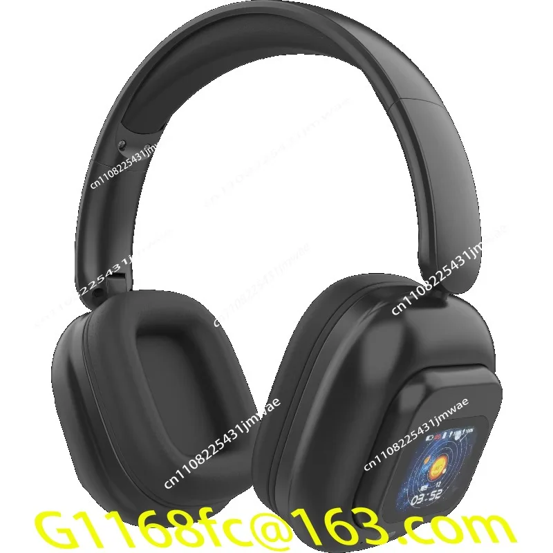 Hybrid ANC true wireless earbuds digital display deep bass high fidelity sound earphones touch screen smart phone new technology