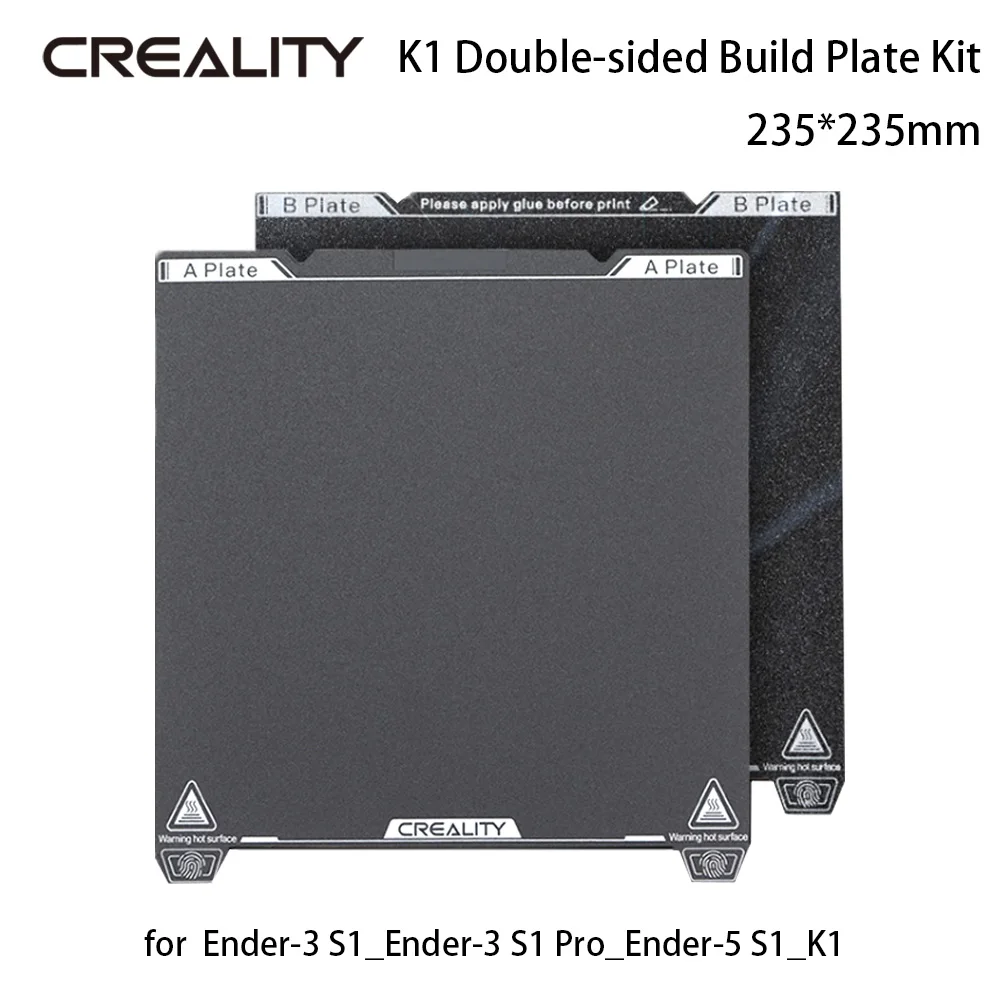 

Комплект обновления двухсторонней объединительной пластины CREALITY 235*235 мм с сильной адгезией для принтеров Ender 3 S1/Ender 3 S1 Pro/Ender 5 S1/K1