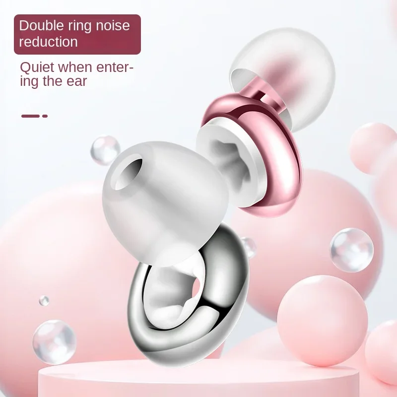 

Gold Plated Earbuds Cross Border Sound Isolation Earbuds Super Noise Cancelling Sleep Earplugs Swimming Earbuds Waterproof Home