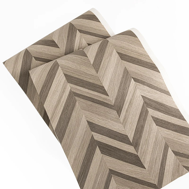 

55*250cm Alpi Engineered Veneer, Restoration of Furniture and Tabletops, Herringbone Pattern, Eco Friendly Reconstituted Veneer