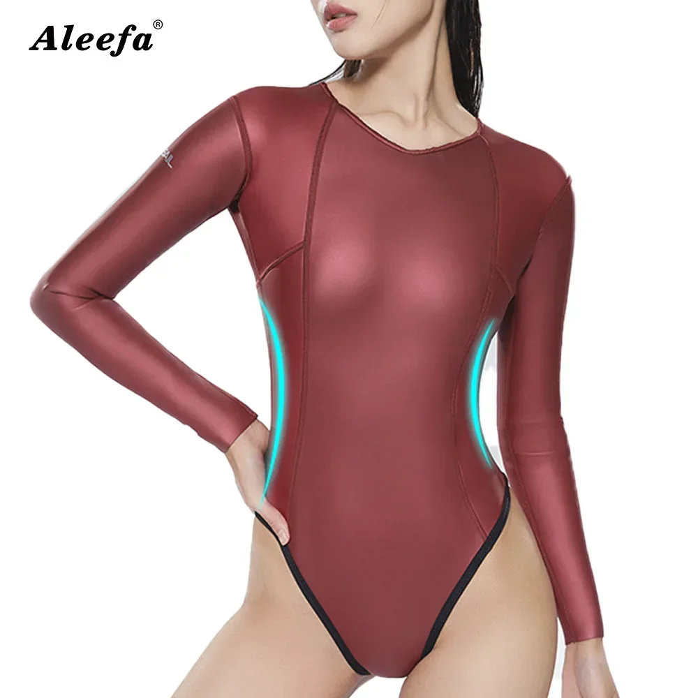 Women Wetsuit Bikini CR 2mm Neoprene Free Diving  Suit High-elasticity Girls Slim Swimsuit