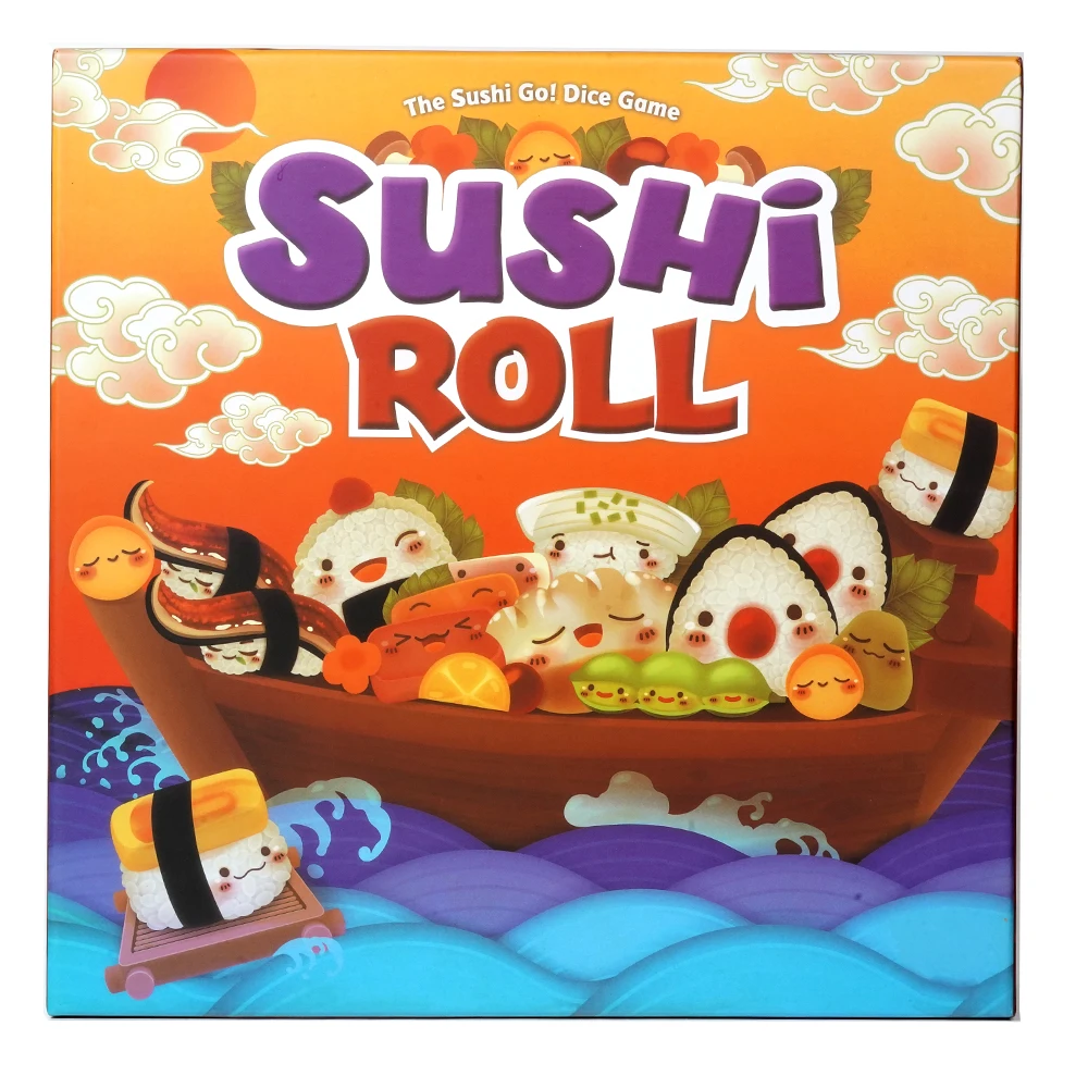 Gra planszowa Gamewright Sushi Roll The Sushi Go! Gra w kości Wielokolorowa