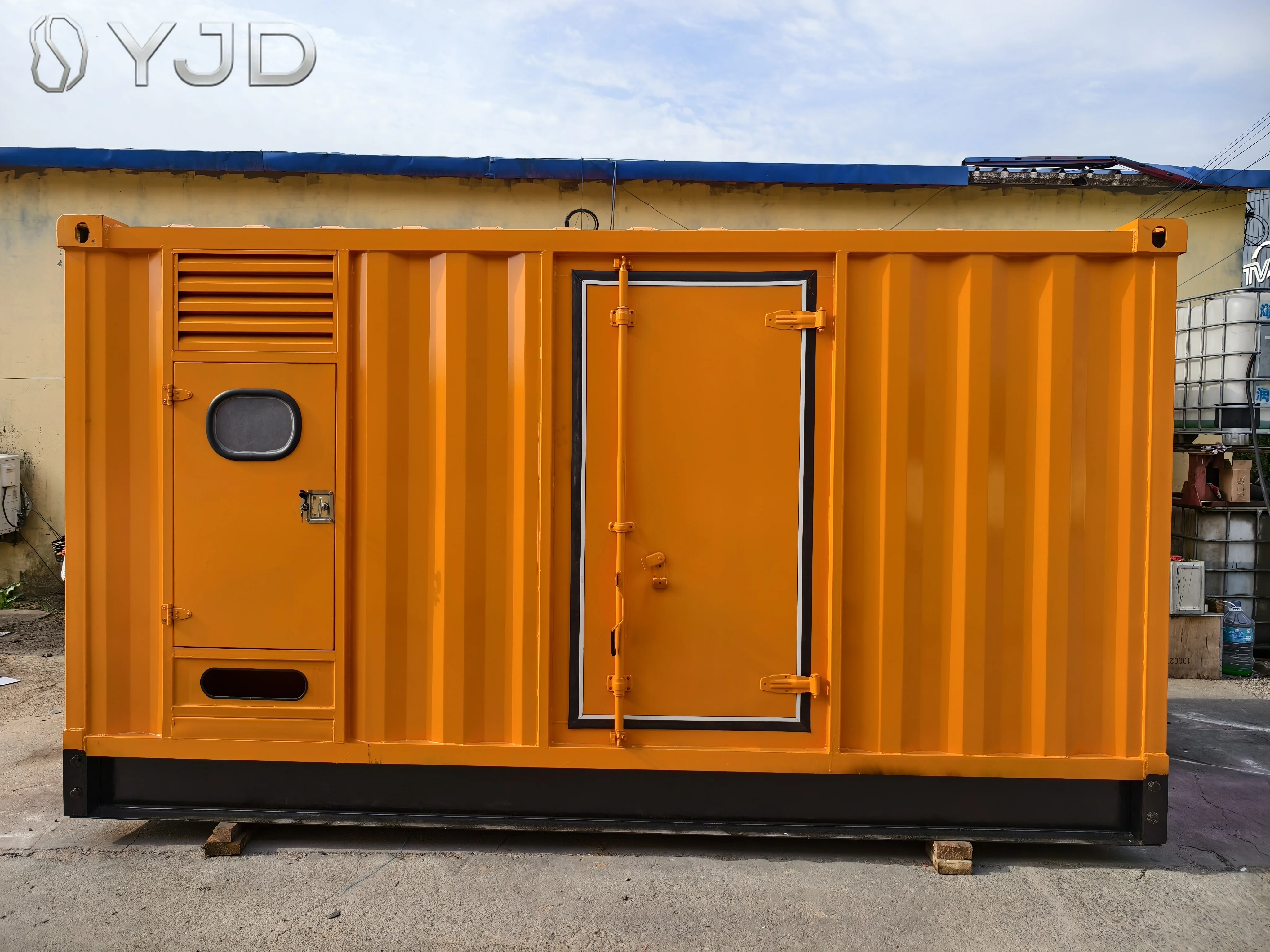 SDEC Shang-chai DC350 365KW 455KVA High Speed Diesel Container Type Diesel Generator Brushless Alternator 1500/1800RPM 50/60hz