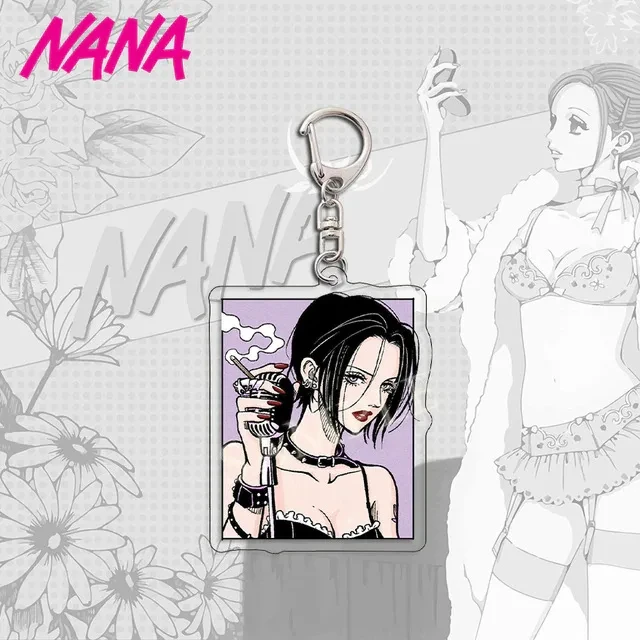 애니메이션 NANA 만화 아크릴 열쇠고리, 오오사키 나나 코마츠 하치 오카자키 신이치 열쇠고리, 컬렉션 데스크 디스플레이 장식