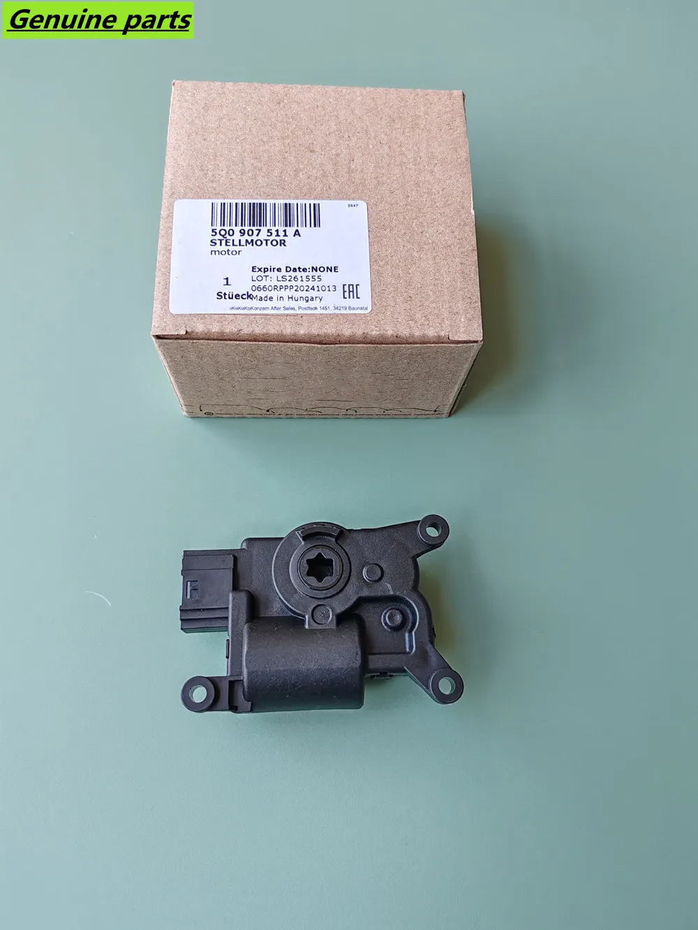 

Brand New Genuine 5 Pins Air Conditioning Heater Flap Actuator Motor OEM 5Q0907511A for VW Golf Skoda Octaiva AUDI A3 R3S S3 TT