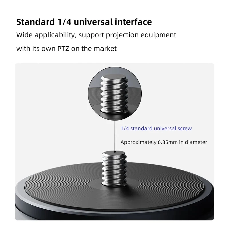 For ASW8 Wall Mounted Bracket for Vidda C1/C2/C3 Projector Universal Aluminum Alloy Ceiling Stand 10KG Heavy Duty