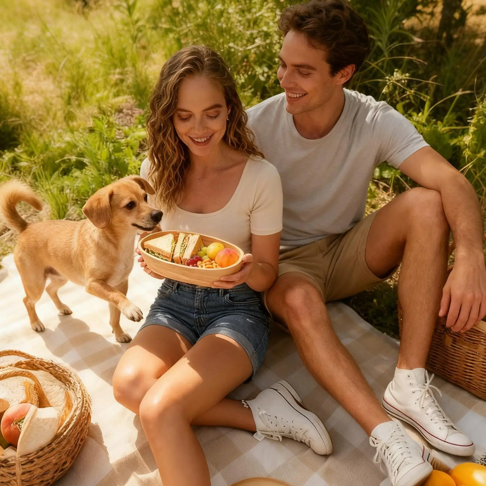 

Creative Oval Solid Wood Plate Household Restaurant Boat-shaped Fruit Plate Snacks Salad Wooden Bowl Sushi Plate