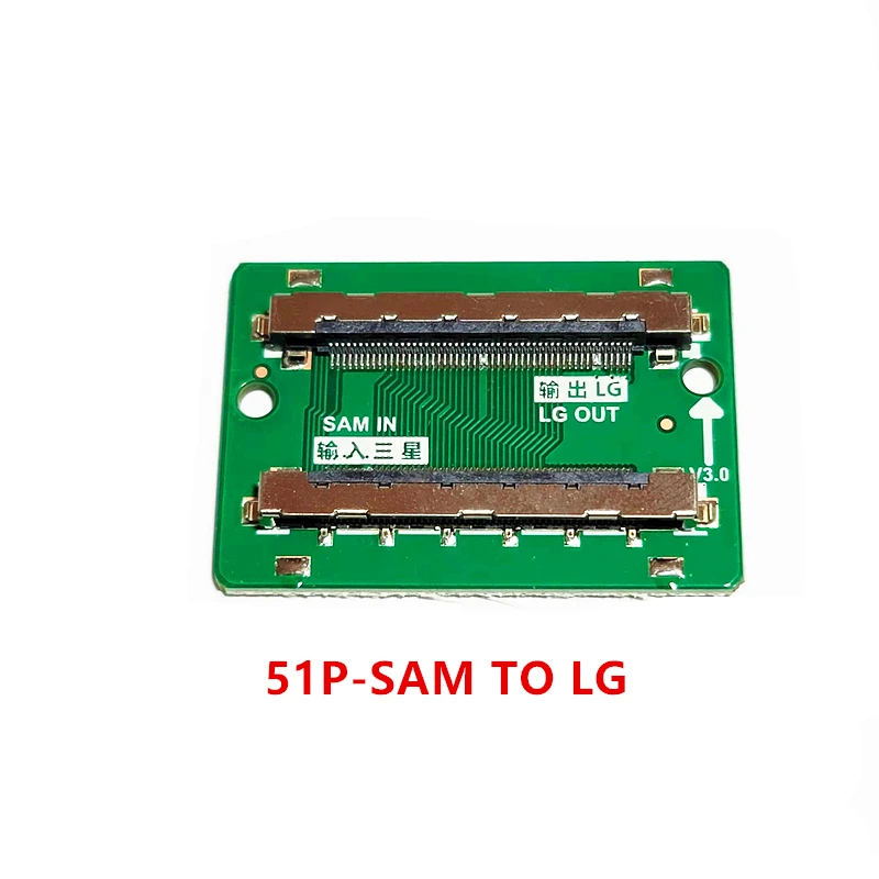 Reparación de TV LCD y Reemplazo de Pantalla LCD Placa de Conversión de Señal LVDS 2K FHD-51P Serie QK0803 QK0804 Cambio de Pantalla 5