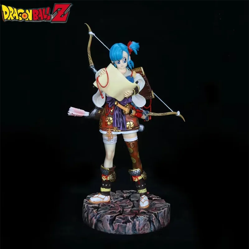 

29cm Dragon Ball Warrior Bulma Model Cartoon Character Pvc Statue Model Action Character Collection Desktop Ornaments Model Toy