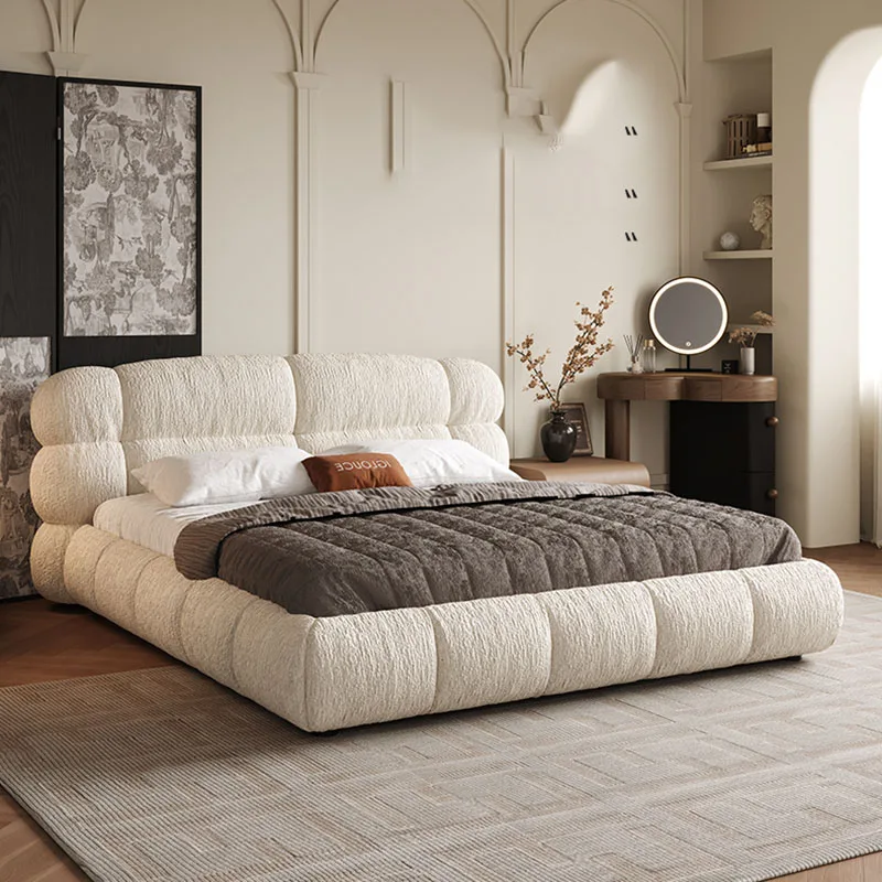 Sleeping Design Bed Comfortable Modern Aesthetic European Unique Funky Bed Universal Letto Matrimoniale Lounge Suite Furniture