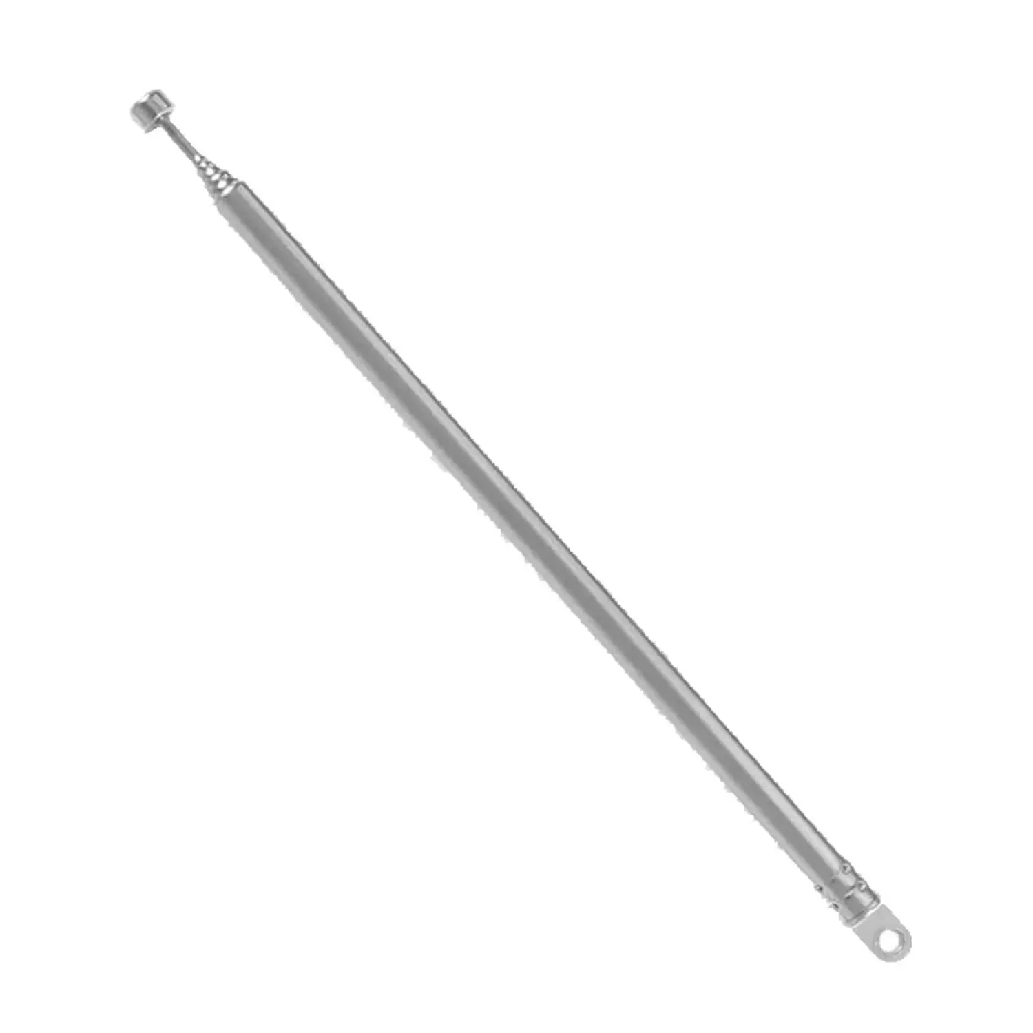 7 Sections Telescopic 74cm AM FM Antenna Portable Radio Antenna Replacement For Portable Radio Home Stereo Receiver AV Audio