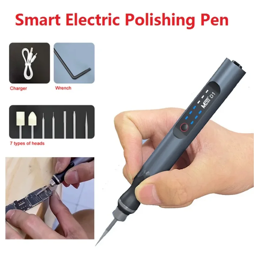 PCB USB Grinding Pen For Traces Repair Chip Grind Intelligent Charging Polishing Cutting Drilling Disassembly Cut Tools