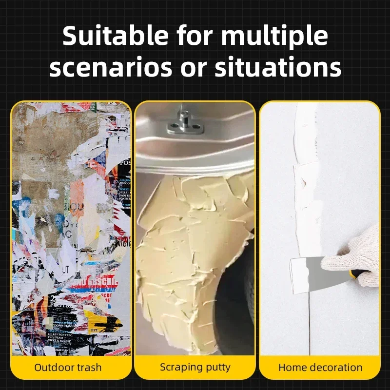 1/2/3/4/5'' Kitt Kelle Fett Messer Professionelle Fett Messer Schaber Trocken Wand Schaber Dekorative Farbe Werkzeuge Reinigung Werkzeug