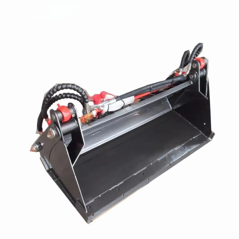 

New Diesel Mini Skid Steer Loader Parts 4 in 1 Bucket Mini Loader Parts Fast Delivery